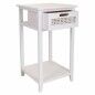 Table de Nuit Alexandra House Living Blanc 35 x 63 x 35 cm