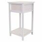 Mesita de Noche Alexandra House Living Blanco 35 x 63 x 35 cm