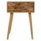 Table de Nuit Alexandra House Living Naturel 63 x 38 x 44 cm