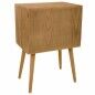 Table de Nuit Alexandra House Living Naturel 73 x 38 x 50 cm