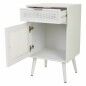 Table de Nuit Alexandra House Living Blanc 36 x 71 x 42 cm