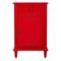 Mesita de Noche Alexandra House Living Rojo 36 x 72 x 45 cm