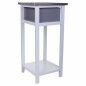 Table de Nuit Alexandra House Living Blanc 30 x 63 x 30 cm