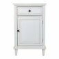 Mesita de Noche Alexandra House Living Blanco 36 x 72 x 45 cm