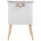 Table de Nuit Alexandra House Living Blanc 41 x 41 x 61 cm