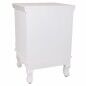 Mesita de Noche Alexandra House Living Blanco 33 x 53 x 37 cm