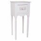 Table de Nuit Alexandra House Living Blanc 26 x 72 x 33 cm