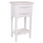 Table de Nuit Alexandra House Living Blanc 26 x 69 x 37 cm