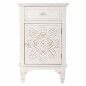 Table de Nuit Alexandra House Living Blanc 32 x 74 x 46 cm