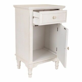 Table de Nuit Alexandra House Living Blanc 32 x 74 x 46 cm