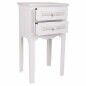 Table de Nuit Alexandra House Living Blanc 28 x 69 x 38 cm