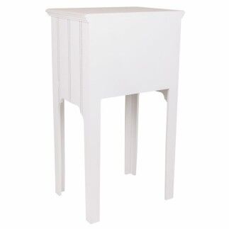 Table de Nuit Alexandra House Living Blanc 28 x 69 x 38 cm