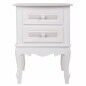 Table de Nuit Alexandra House Living Blanc 34 x 57 x 42 cm