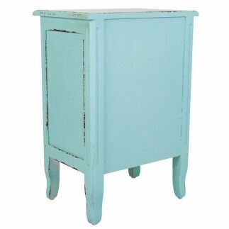 Table de Nuit Alexandra House Living Bleu 32 x 67 x 46 cm