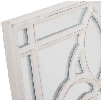 Retablo decorativo Alexandra House Living Blanco Madera Desgastado 4 x 76 x 41 cm