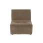 Sofa en bois et textile marron 83*97*83 cm