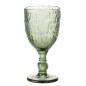 Verre à vin vert 8.5*8.5*17 cm