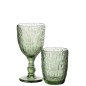 Verre à vin vert 8.5*8.5*17 cm