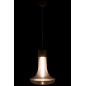 Lampe suspendue en verre transparent 34*34*160 cm