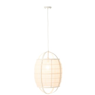 Lampe suspendue en tissu noir 37*37*56 cm