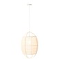 Lampe suspendue en tissu noir 37*37*56 cm