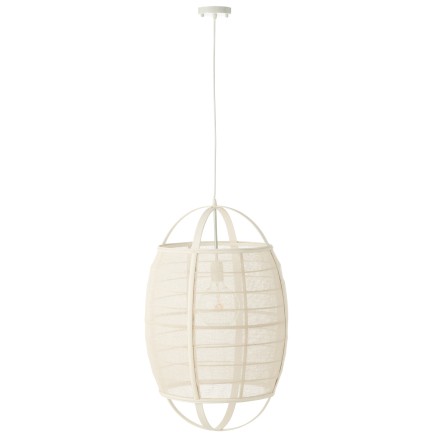 Lampe suspendue en tissu noir 43*43*66 cm