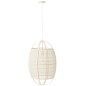 Lampe suspendue en tissu noir 43*43*66 cm