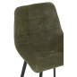 Chaise de bar en métal vert 46*43*95 cm