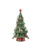 Árbol de Navidad con led en polirresina multicolor 24.5*24.5*51.5 cm