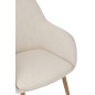 Silla de metal blanco 68*65*83 cm