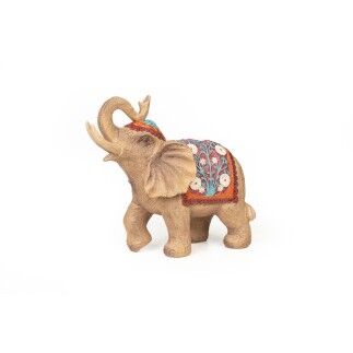 Figurine Décorative Romimex Résine Eléphant