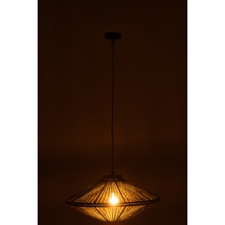 Lampe suspendue en métal vert 62*62*33 cm