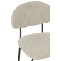 Silla de tela beige 51*55*82 cm