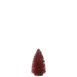 SAPIN NOËL DÉCO BAIES PL ROU M