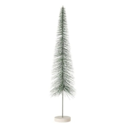 Árbol de Navidad artificial de plástico verde 9*9*45 cm