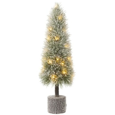 SAPIN NOEL B+LED PLA NEI VER L