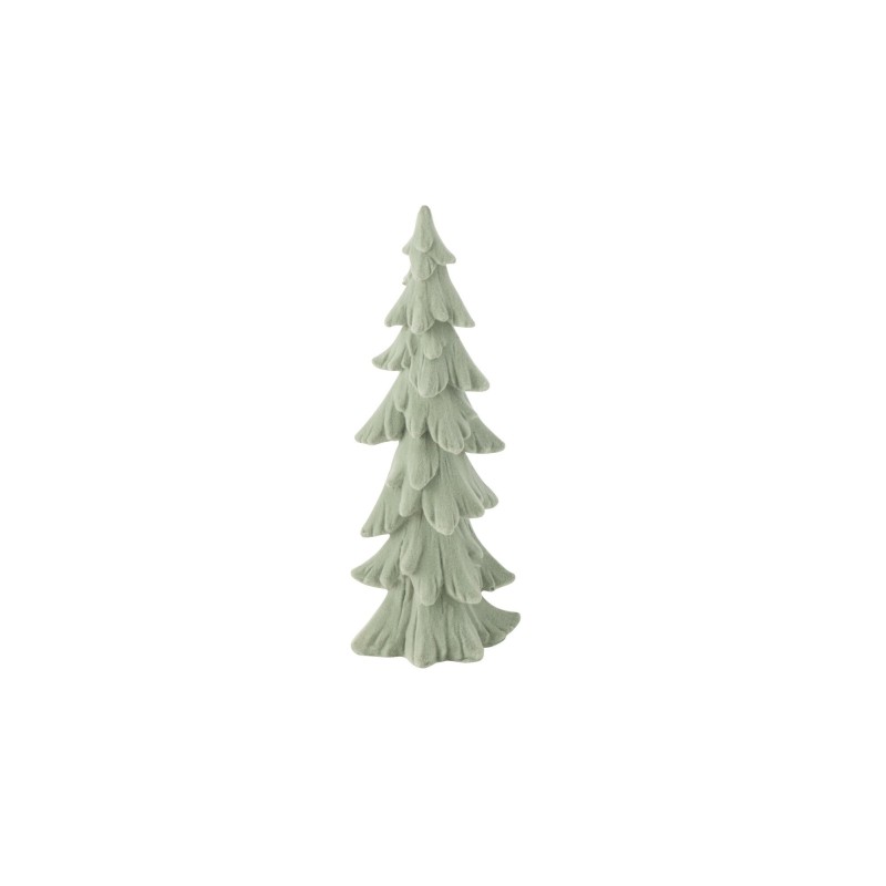 Sapin en polyrésine vert 8*6.5*20.5 cm