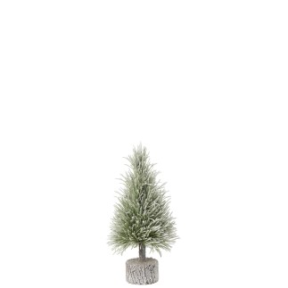 Árbol de Navidad artificial de plástico verde 15*15*36 cm