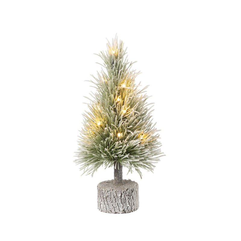 Árbol de Navidad artificial de plástico verde 15*15*36 cm