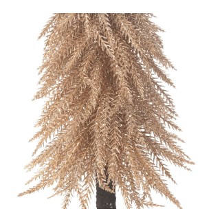 Árbol de Navidad artificial de plástico cobre 12*12*35 cm