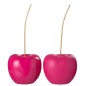 Cherry Resin Shiny/Matt Pink Large Assortment Of 2