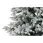 Árbol de Navidad DKD Home Decor Blanco Verde Polietileno Nevado 140 x 140 x 210 cm