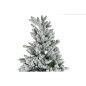 Sapin de Noël DKD Home Decor Blanc Vert Polyéthylène Enneigé 140 x 140 x 210 cm