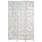 Biombo Alexandra House Living Blanco Metal 120 x 172 x 3 cm