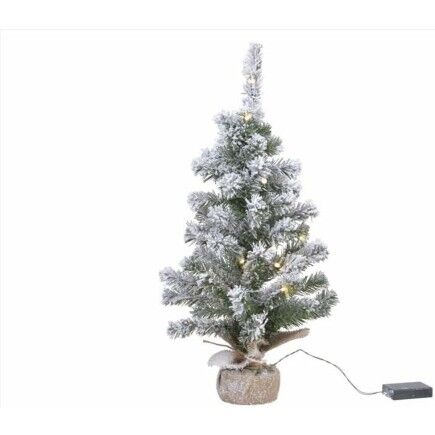 Árbol de Navidad Lumineo Imperial Nevado Ø 36 x 60 cm Mini MicroLED