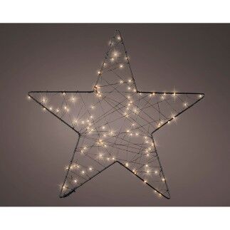 Estrella de Navidad Lumineo PVC Ø 38 cm MicroLED