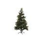 Albero di Natale Home ESPRIT Rosso Verde PVC Metallo 95 x 95 x 150 cm