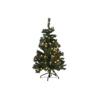 Sapin de Noël Home ESPRIT Vert PVC Métal 76 x 76 x 120 cm