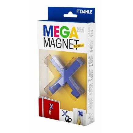 Aimant Novus MEGA Magnet CROSS XL Bleu Croix 9 x 9 cm