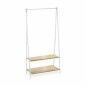 Perchero de Pie Confortime Blanco Madera Metal 80 x 40 x 160 cm